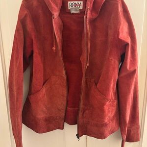 Roxy Women's Red Suede Jacket